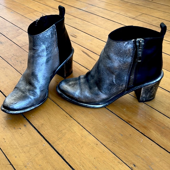 Miista metallic ankle boots Size 7 - Picture 2 of 9